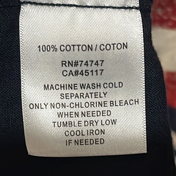 Redhead Brand Co. size large patriotic short sleeve button up shirt - Picture 4 of 5